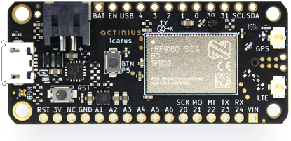 Icarus IoT Dev Board (nRF9160)