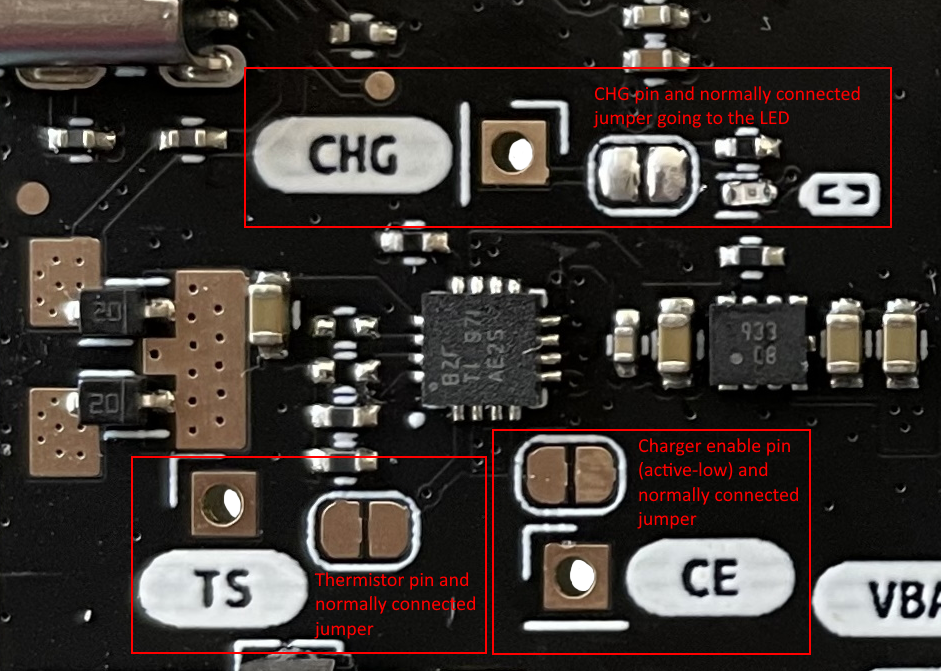 Icarus SoM DK charger functionality pins