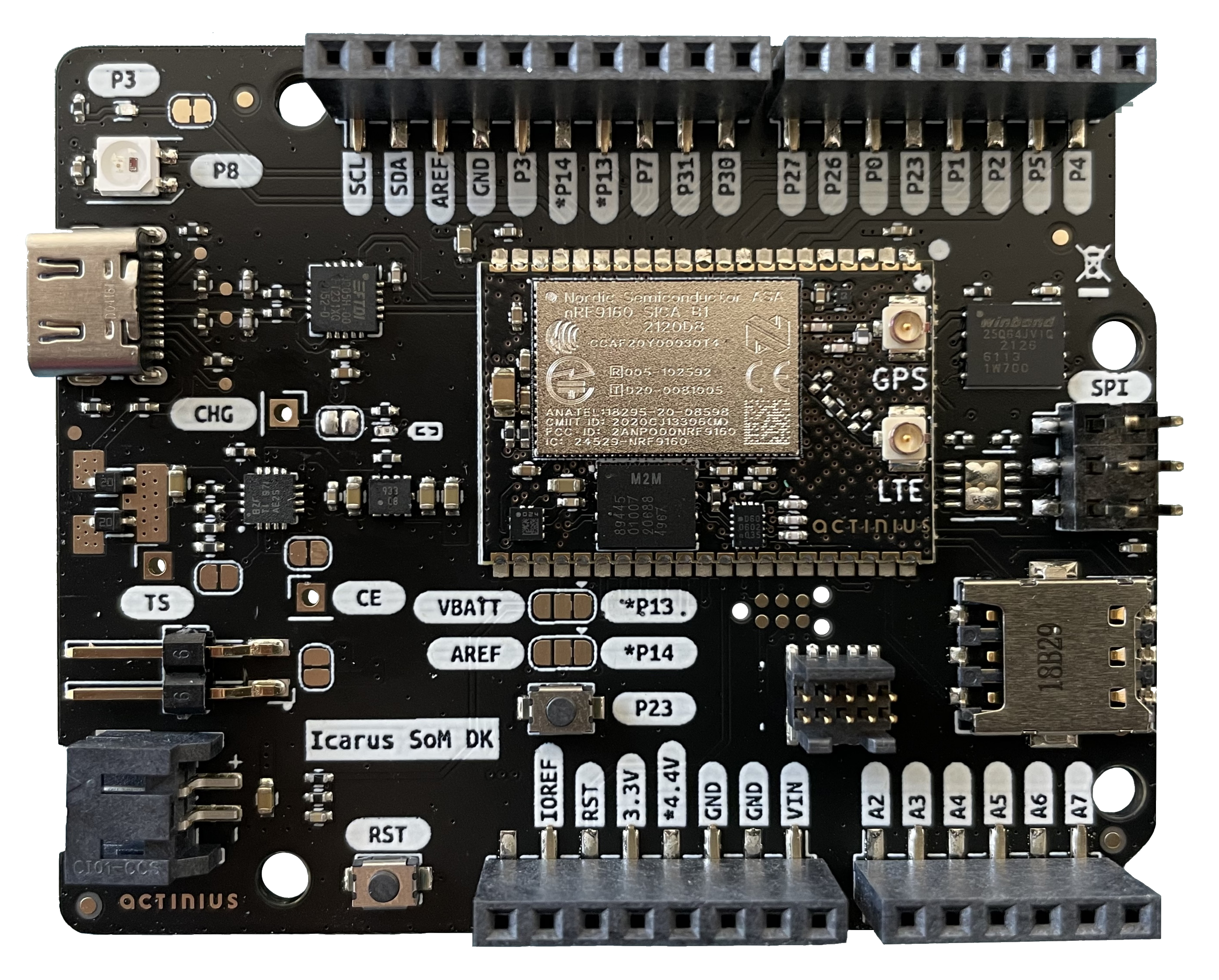 Icarus SoM (nRF9160)