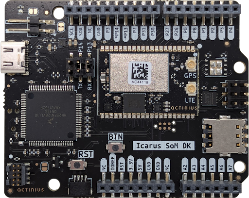 Icarus SoM DK v2 (nRF9160)