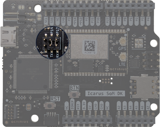 Icarus SoM DK v2 6-pin jumper